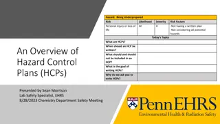 Lab Safety: Creating Effective Hazard Control Plans