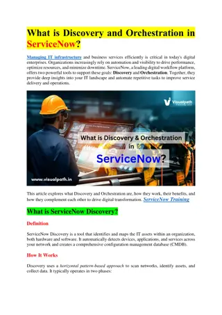 ServiceNow Training Institute - ServiceNow Online Course