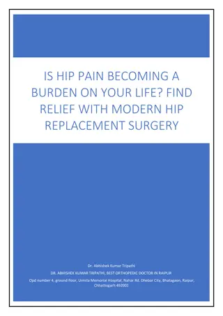 Is Hip Pain Becoming a Burden on Your Life
