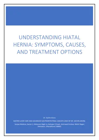 Understanding Hiatal Hernia