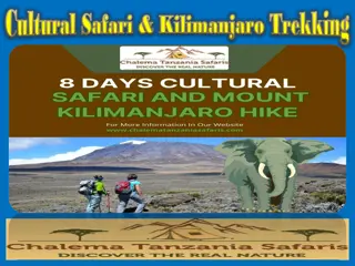Cultural Safari & Kilimanjaro Trekking