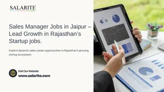 _Sales Manager Jobs in Jaipur – Lead Growth in Rajasthan’s Startup  jobs
