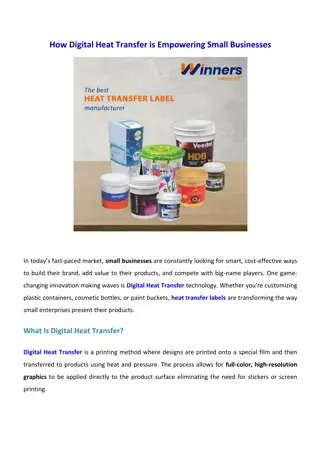 Digital Heat Transfer Solutions in Kolkata, India