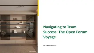 Empowering Team Success Through Open Forum Navigation
