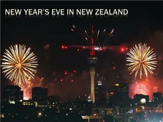 Celebrating New Year's Eve and Maori New Year in New Zealand