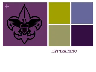 Troop Organization Training Schedule and Leadership Roles