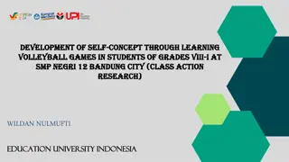 Development of Self-Concept Through Volleyball Games in Grade VIII Students