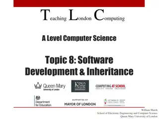 Exploring Software Development Lifecycle and Inheritance