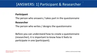Understanding Questionnaire Design: Types and Examples