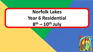 Norfolk Lakes Year 6 Residential: Activities, Accommodation, and Itinerary