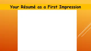 Effective Resume Strategies to Impress Employers and Land Interviews