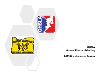 Annual Coaches Meeting 2023: Boys Lacrosse Season Insights