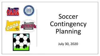Soccer Contingency Planning & Executive Board Updates for Fall Competition