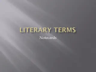 Literary Devices and Writing Styles Explained with Examples