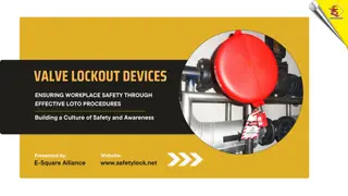 Valve Lockout Devices Types  Benefits
