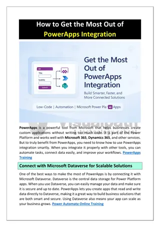 PowerApps and Power Automate Training | PowerApps Course