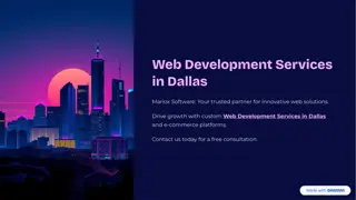 Top Web Development Services in Dallas to Empower Your Digital Presence
