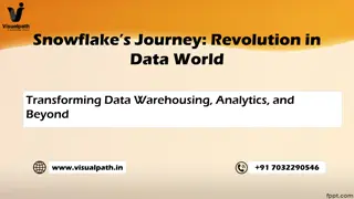 Best Snowflake Online Course Hyderabad Snowflake Training