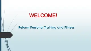 Reform Personal Training and Fitness
