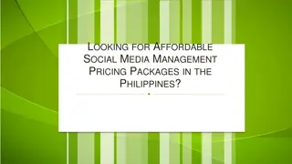 Looking for Affordable Social Media Management Pricing Packages in the Philippines