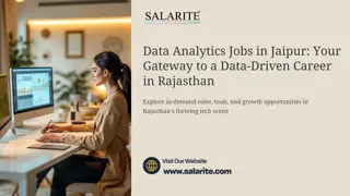 Data Analytics Jobs in Jaipur Your Gateway to a Data-Driven Career in Rajasthan
