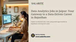 Data Analytics Jobs in Jaipur Your Gateway to a Data-Driven Career in Rajasthan