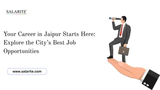 Your Career in Jaipur Starts Here Explore the City’s Best Job Opportunities