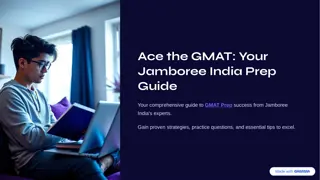Master the GMAT: Proven Prep Strategies for a 700  Score