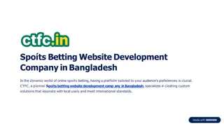 Sports Betting Website Development Company in Bangladesh