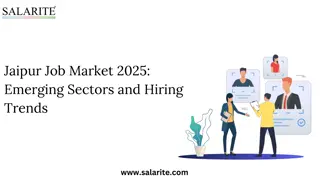 Jaipur Job Market 2025 Emerging Sectors and Hiring Trends