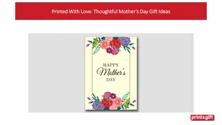 Printed With Love Thoughtful Mother’s Day Gift Ideas