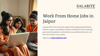 Work From Home Jobs in Jaipur
