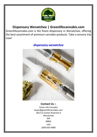 Dispensary Wenatchee  Greenlifecannabis.com (1)