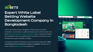 White Label Betting Company in Bangladesh