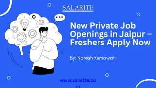 New Private Job Openings in Jaipur – Freshers Apply Now (1)