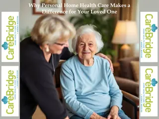 Why Personal Home Health Care Makes a Difference for Your Loved One