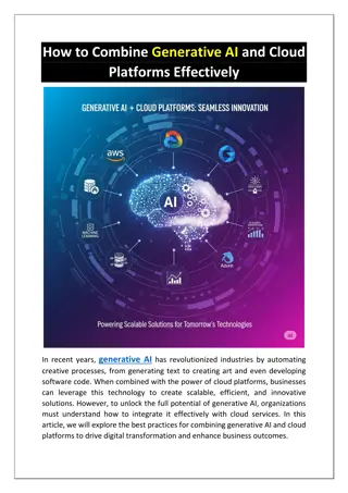 GenAI Course in Hyderabad | Generative AI Courses Online