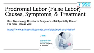 Prodromal Labor (False Labor) - Sai Speciality Center