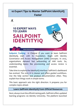 Top Sailpoint Training in Chennai by Visualpath