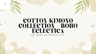 Boho Cotton Kimonos – Lightweight, Stylish & Comfortable Layers