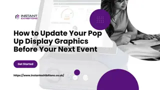How to Update Your Pop Up Display Graphics Before Your Next Event