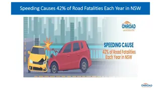 Speeding Causes 42% of Road Fatalities Each Year in NSW