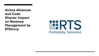 Airline Alliances and Code Shares- Impact on Revenue Management by RTSCorp