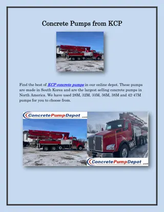 KCP Concrete Pumps, concretepumpdepot.com