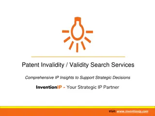 Patent Invalidity & Validity Search Services | InventionIP