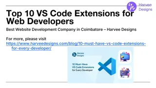 Top 10 VS Code Extensions for Web Developers- Harvee Designs