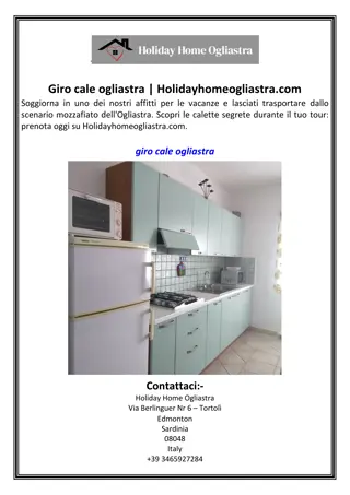 Giro cale ogliastra | Holidayhomeogliastra.com