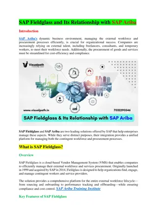 SAP Ariba Training in Bangalore - SAP Ariba Training Institutes