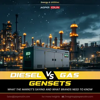 Diesel vs Gas Gensets- What the Market's Saying and What Brands Need to Know