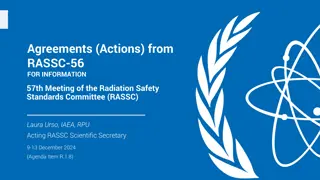 Agreements and Actions from RASSC-56 Meeting for Information